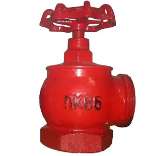 Кран пожарный Ду 65 чугун. угл. (вн.-нар.) 000013492 фото